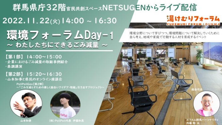 2022（令和４）年度「環境フォーラムDay-1」～わたしたちにできるごみ減量～