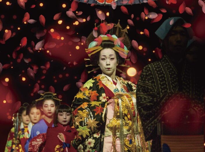 世界遺産アートライブ　日本舞踊　「花魁道中」　-江戸の華のみなもとへ-